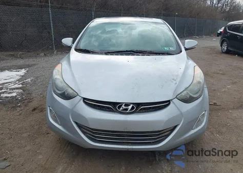 2012 Hyundai Elantra Limited из США, поврежденный, VIN 5NPDH4AE2CH120661